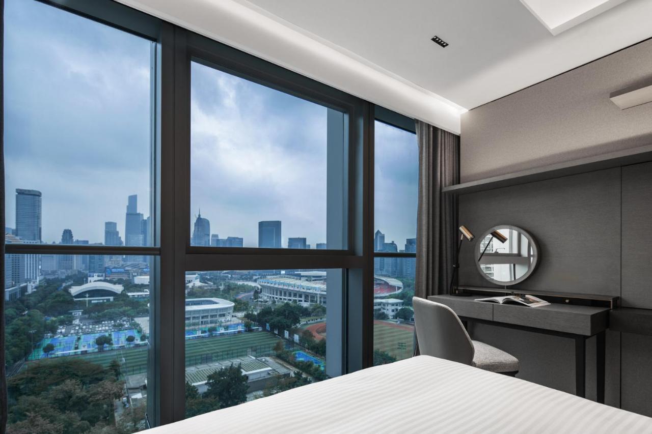 Ascott Icc Guangzhou Apartman Kültér fotó