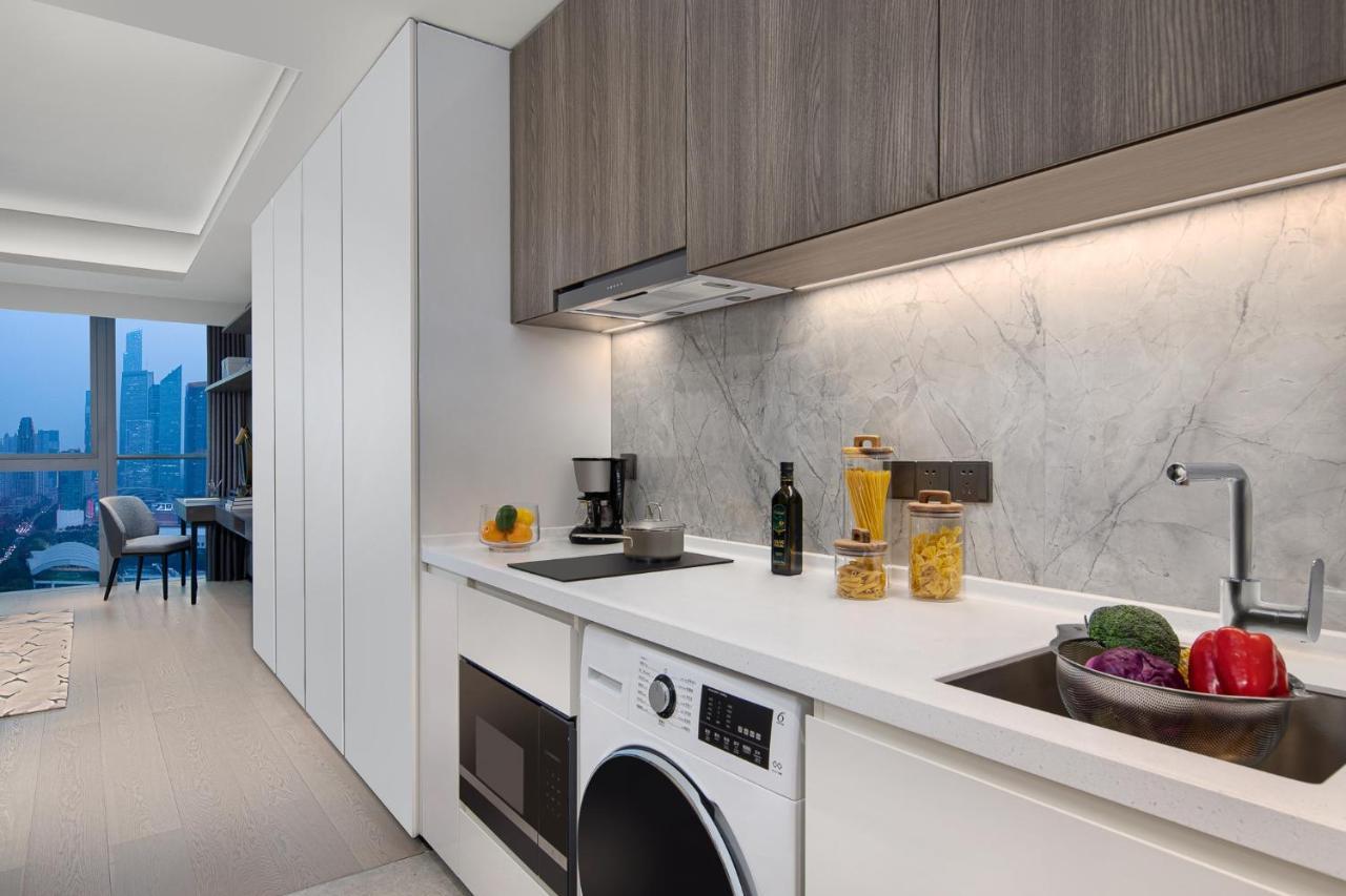 Ascott Icc Guangzhou Apartman Kültér fotó